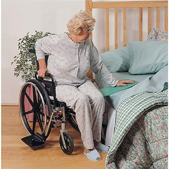 Days Curved Transfer Board for Wheelchair Users, Reinforced Plastic Slide Board, 27 5/8" Long & Strong Slider Board with 336 lbs Weight Capacity, Transferring Board for Limited Mobility & Wheelchairs
