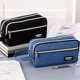 thumbnail image 3 of Stationery Bag, Pencil Case, Large Capacity Pencil Case, Handheld Pencil Case, Stationery Box, Cosmetics, Portable Gifts, Suitable For Office, School, Youth, Girls, Boys, Men, Women, Adults, 3 of 5