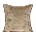 thumbnail image 5 of 20" X 7" X 20" Transitional Taupe Solid Quilted Pillow Cover With Poly Insert, 5 of 5