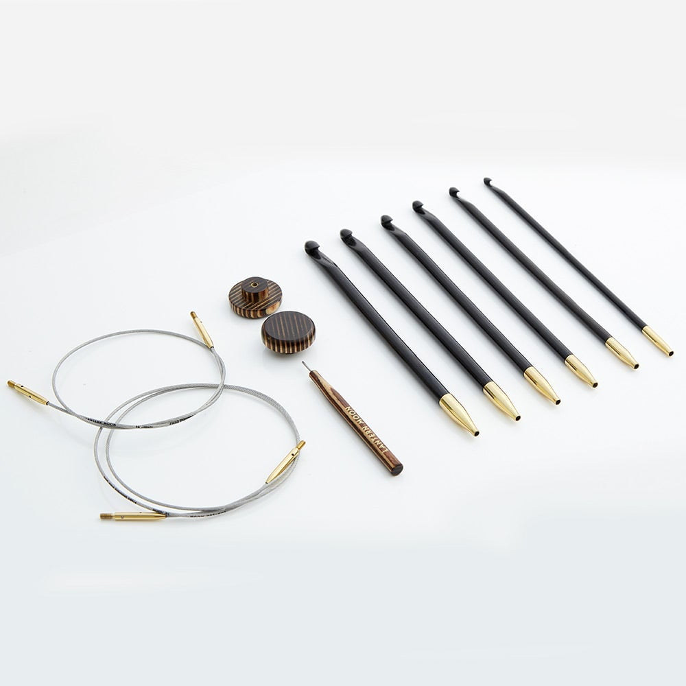Lantern Moon Bequest Tunisian Crochet Hook 6-Pc Set