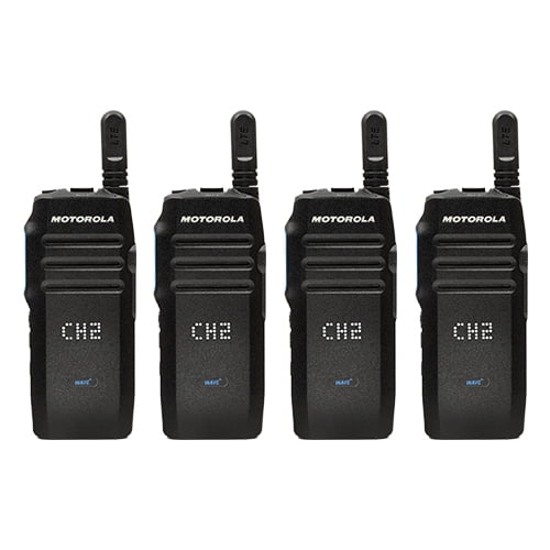 Motorola Wave TLK 100 Two Way Radio (4Pack) Wave Tlk100 Commercial Two