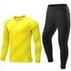 thumbnail image 4 of Uniforme de portero de fútbol para hombres y niños, esponja protectora de manga larga, camiseta de entrenamiento de fútbol, pantalones personalizados, 2023, 4 of 5
