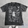 thumbnail image 4 of Cats 90s Vintage Tattoo Tshirt, Retro Y2k Kitten Shirt, Cat Lovers Gift, Cute Cat Shirts,Nature Unisex T-Shirt, 4 of 5