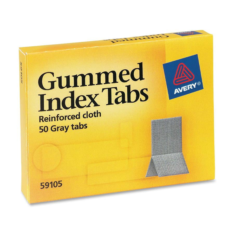 Avery Reinforced Cloth Gummed Index Tabs