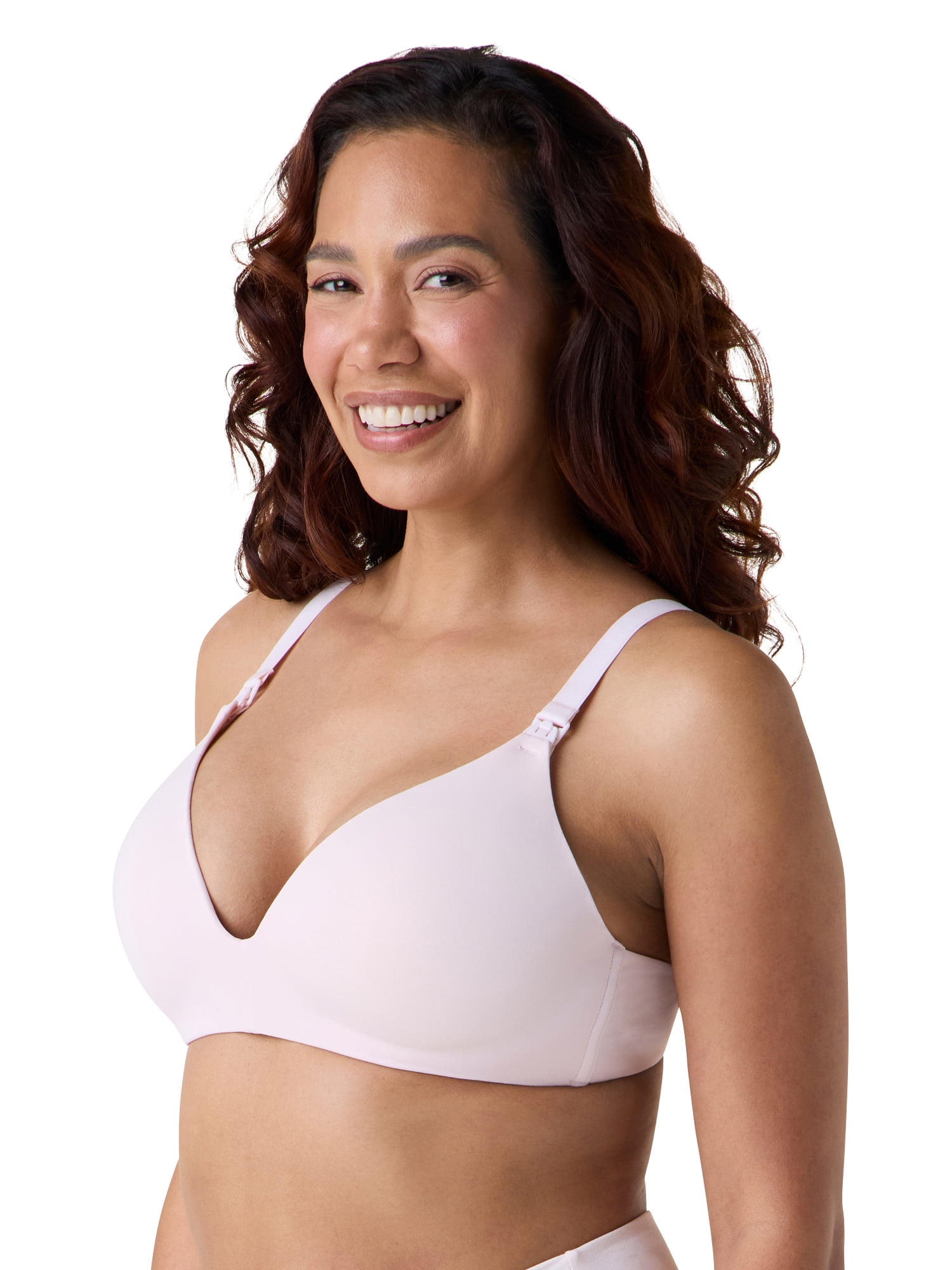 Ingrid & Isabel For Every Belly Women's Maternity & Nursing Breastfeeding Absorbent Wire free Bra, SizesS-XXXL