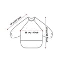 thumbnail image 3 of Babero impermeable de manga larga JNINTH para bebés de 6 a 36 meses, 3 of 5