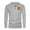 Gray1, variant on Qingpeng Men's Shirt Long Sleeve Crewneck Tops Lightweight Casual Pullover Clothes Sweatshirts with Pocket