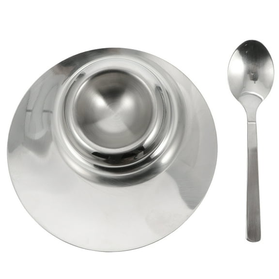 WRISTBIQUE Corrosion Resistance Egg Holder Tray Stainless Steel 1 Set