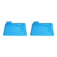 thumbnail image 4 of Scienceny Práctico para la reparación de computadoras Libre de estática y resistente al calor Resistencia a altas temperaturas Amplia Azul 45*30cm, S160 2Conjunto, 4 of 6