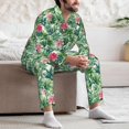 thumbnail image 7 of Disketp Succulents 1 Mens Pajama Set, Soft Warm Long Sleeve Sleepwear, Cozy Button-Down Pjs for Men-Small, 7 of 7