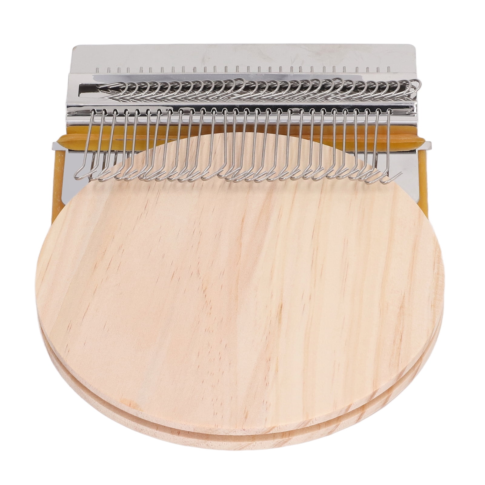 28 Hooks Darning Mini Loom Machine, Small Speedweve Weaving Loom Wooden Weaving Frame Loom, Hand Craft DIY Weaving Repair Tool for Jeans,Socks and Clothes