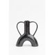 thumbnail image 1 of Base Moteada Decorativa Color Negro Hecha en Cerámica, 1 of 4