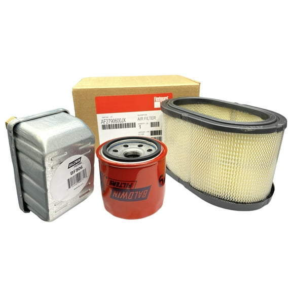 P&F Filter Kit B179, BF806, AF27906 for Cummins Onan HDKAJ, HDKAK, HDKAT Diesel 6000 7500 8000 Auxiliary Power Unit Generator. Replaces Cummins Onan 1402897, 1220833, 1492513