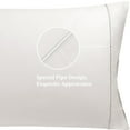 thumbnail image 7 of PiccoCasa 100% Cotton Body Pillowcase 20"x 55" 1PCS with Zipper Closure Isabelline, 7 of 7