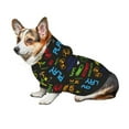 thumbnail image 3 of Bingfone Pixel Game Dog Clothes Hoodie, Pet Winter Coat,Puppy Sweatshirts for Small Dogs Boy Girl,Suitable for All Breeds-X-Small, 3 of 6
