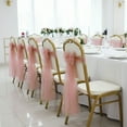 thumbnail image 5 of Cheapark Lace Floral Chair Back Covers - Elegant Ribbon & Streamer Accents, Wedding & Christmas Party Decor, Decorative Chair Covers for Festive Gatherings, 5 of 6