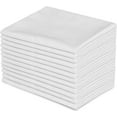 thumbnail image 4 of EOM Linens Twin Size Flat Sheets, T180 Thread Count Cotton/Poly, 66x104 in,White, (Pack of 6) Great for Home, Salons, Spas, Hotel, Institutional & Hospital use., 4 of 4