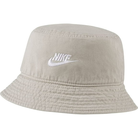 Nike Sportwear Bucket Hat Medium Light Bone/White