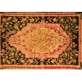 thumbnail image 1 of Ahgly Company Indoor Rectangle Medallion Orange French Area Rugs, 6' x 9', 1 of 4
