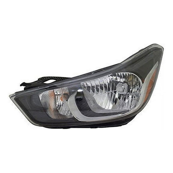 Left Driver Side Headlight Assembly - Compatible with 2016 - 2021 Chevy Spark 2017 2018 2019 2020
