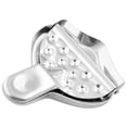 thumbnail image 1 of BRIGHTFUFU Exprimidor de acero inoxidable exprimidor manual de cítricos exprimidor de limón de alta resistencia exprimidor de jugo de fruta portátil exprimidor de cocina de mano para limones limas, 1 of 7