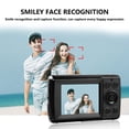 thumbnail image 4 of FIEWESEY HD 1080P Home Digital Camera Camcorder 16MP Digital SLR Camera 4X Digital Zoom with 1.77 Inch LCD Screen for Christmas Birthday Kids Gifts (Black), 4 of 6