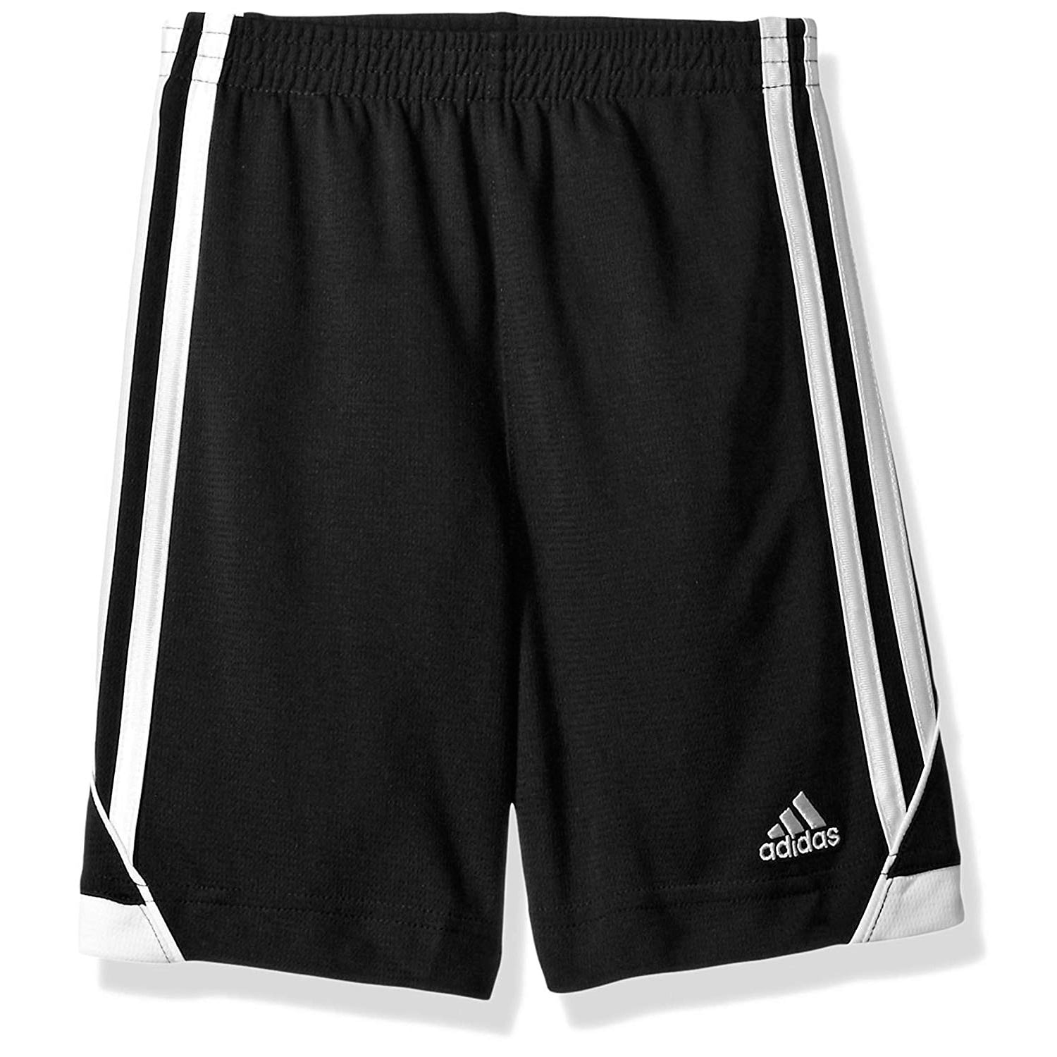Adidas Boys Athletic Shorts (Black, Small-8) - Walmart.com