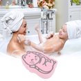 thumbnail image 2 of Unique Bargains 1 Pc Civet Cat Pattern Bath Sponge Body Scrubber Pink, 2 of 6