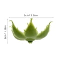 thumbnail image 2 of MLINS 100pcs Artificial Rose Calyxes Plastic Flower Sepals Realistic Flower Sepals for DIY Projects Wedding Decorations and Home Decor, 2 of 8