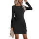 thumbnail image 2 of Vestido casual,Vestido Otoño Cuello redondo Vestido de cuello redondo Vestido Rendimiento de primer nivel, 2 of 6