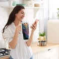 thumbnail image 5 of Yayeee 40oz Stainless Steel Tumbler with Straw and Handle Double-Wall Insulated Travel Water Bottle, Psychedelic Jellyfish, 5 of 8