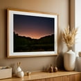 thumbnail image 4 of Whispers of Twilight - Scranton Pennsylvania Photography Night Sky Stars Landscape Lake Nature Scenic Astronomy Oak Framed Wall Art Print 12 x 18 inches, 4 of 6