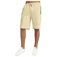 thumbnail image 4 of MSJUHEG Shorts Men Hiking Pants Men Mens Shorts Work Pants for Men Mens Shorts Casual Polyester Beige XL, 4 of 6