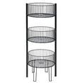 thumbnail image 6 of HUBERT® 3-Tier Dump Bin - 18" Dia x 49 12/25" H, 6 of 7