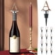 thumbnail image 1 of mfyjkho 26 tapones de vino de aleación con el alfabeto inglés: adornos personalizados con iniciales para catas de vino y recuerdos de fiesta., 1 of 6