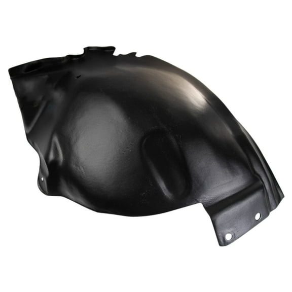 TRQ Front Left Rearward Inner Fender Liner Black Drivers Side Fits Select 2005-2009 Ford Mustang FO1250127