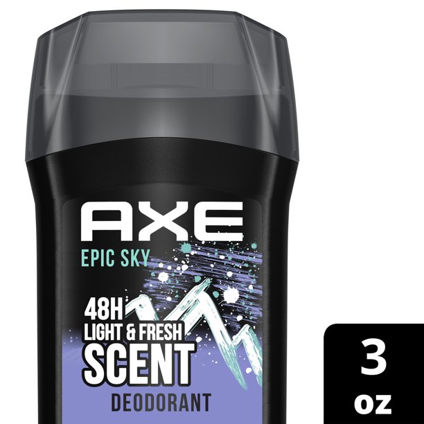 AXE Dual Deodorant for Men, Epic Sky All Day Fresh Scent without Aluminum 3.0 oz - Walmart.com