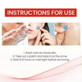 thumbnail image 5 of Parches para espinillas en la cara Parches hidrocoloides para el acné Versátiles y lindos cubre espinillas con forma de estrella Pegatinas para manchas Parches suaves y no irritantes 5 colores 3 tama, 5 of 5