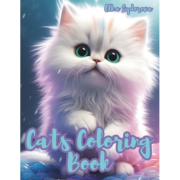 Cats Coloring Book, (Paperback)