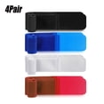 thumbnail image 1 of 1/2/4 Paires de Bandes de Protection pour le Tipi de Soccer, Bandage Fixe Ajustable Élastique Sportif 4 Couleurs-4 Paires, 1 of 6