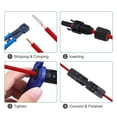 thumbnail image 2 of Conectores solares, conectores de cables para paneles solares de conexión segura para una construcción robusta, montaje rápido y alta conductividad para un rendimiento óptimo (10-100 pares), 2 of 5