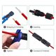 thumbnail image 2 of Kit de conectores fotovoltaicos, resistentes al envejecimiento, a los rayos UV, a prueba de agua y polvo, conectores de cable para paneles solares para una instalación rápida, 10-100 pares, 2 of 5