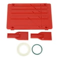 thumbnail image 2 of 10 in Reel to Reel Tape Splicing Set, Professional Splicing Block Kit Opening Cassette Leader Tape for Revoxsonido 1/4 1/2 1/8 1 Inch Tape, Easy to Adjust Tape Length for Hobbyists, 2 of 7
