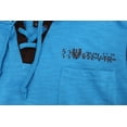thumbnail image 3 of Men's Lightweight Athletic Sports Sleeveless T-Shirt Hoodie Vest Tank Top (HH8 Aqua, L), 3 of 3