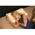 thumbnail image 2 of Living Healthy Products  Deluxe Contour Pillow with Velour Cover, 2 of 7