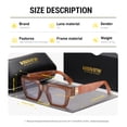 thumbnail image 3 of VISIVIEW Unisex Anti-Blue Light Glasses Retro Elegant Comfortable All-Day Wear for Daily Use, 3 of 6
