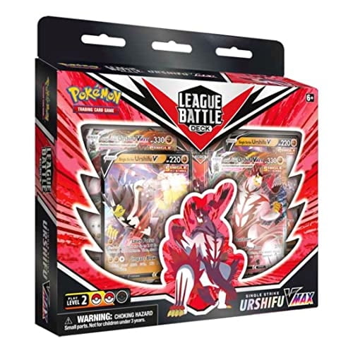 Deck de batalla Pokémon TCG: League Urshifu VMAX - Golpe úni