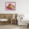thumbnail image 2 of Stupell Industries Cowgirl Hat over Pink Gray Framed Floater Canvas Wall Art, design by LSR Design Studio, 2 of 9