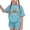 Blue, variant on 2 Piece Sets for Girls 10/12 Girls Summer Sets Girls Outfit Sets Children's St. Patrick's Day Printed Short Sleeve Round-Neck Blouses Two-Piece Set for Kids（4-16 Years）