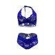 thumbnail image 1 of Lencería sexy a la moda para mujer, medias de red, encaje, flores, hueco, Sexy, cuello Halter, malla, entrepierna abierta, bragas, traje Fridja nalpqowj41827, 1 of 9